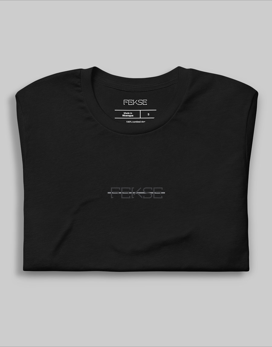 FEKSE 01 RESTART – Embroidery Front Cotton T-shirt