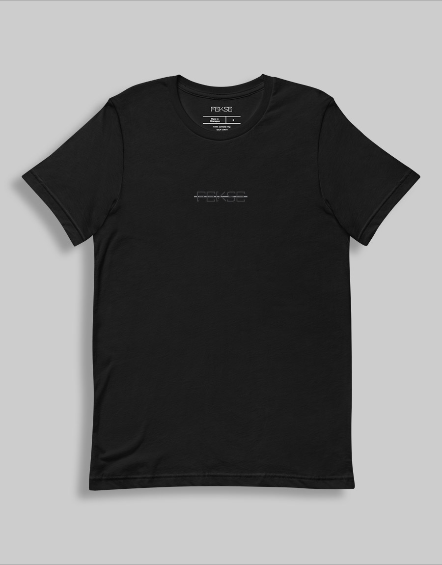 FEKSE 01 RESTART – Embroidery Front Cotton T-shirt