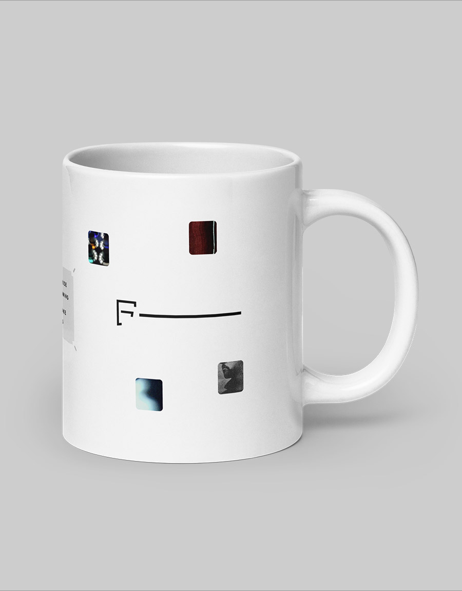 FEKSE 01 – White Glossy Mug 20oz